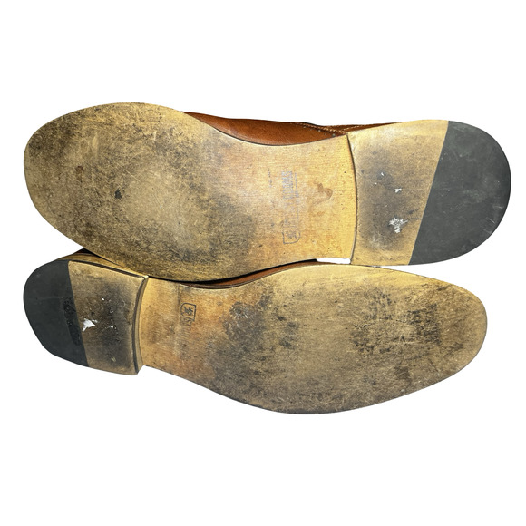 Stacy Adams Boots Mens Size 11 Brown Dickinson Cap Toe Chelsea Brogue 25129-221 - Picture 11 of 11